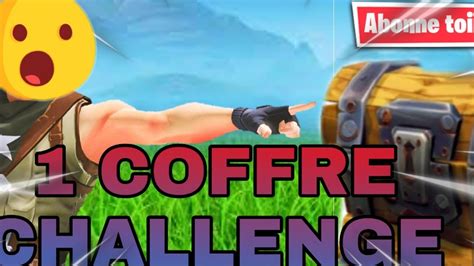 Premier Coffre Challenge Sur Fortnite Battelroyal Youtube