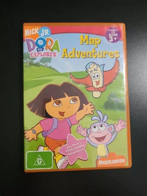 DORA THE EXPLORER Map Adventures Dvd £4.39 - PicClick UK