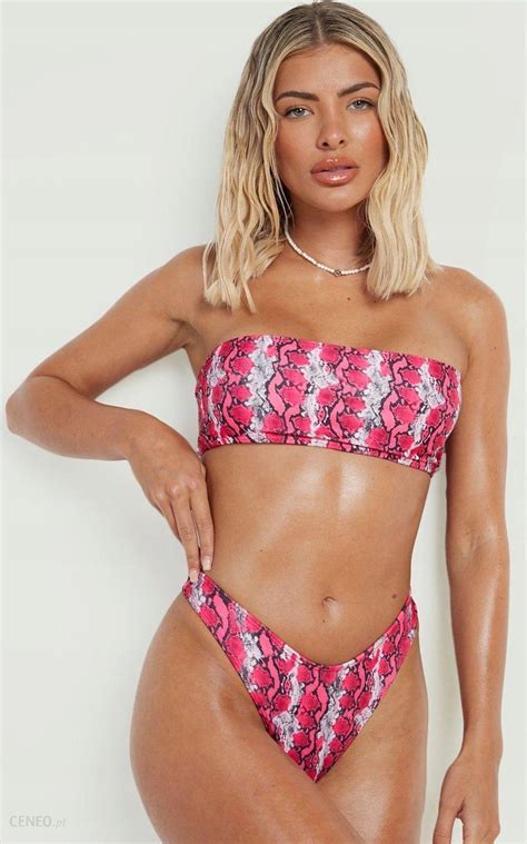 Bikini Print Z7Q NE4 S Boohoo Dół Od Ceny i opinie Ceneo pl