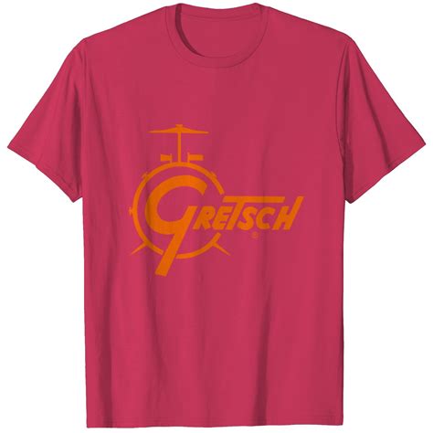 Azalea Gretsch Drum Logo T Shirts Mens Heavyweight T Shirt L Sold By