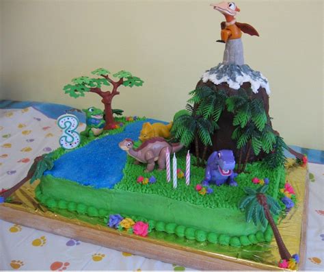 Land Before Time Birthday Cake - Birthday Cake Images