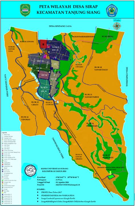 peta potensi wisata blog desa