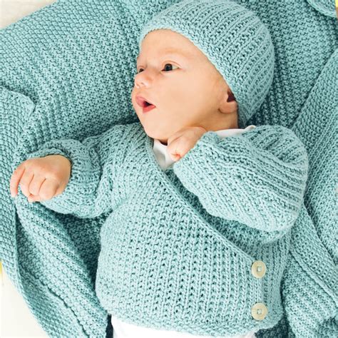 Strickanleitung Baby Jacke Mit Kn Pfen G Nstig Online Kaufen