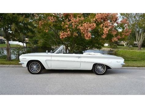 Rare 1962 Pontiac Tempest Lemans Convertible Power Top Cameo Ivory Must See Classic