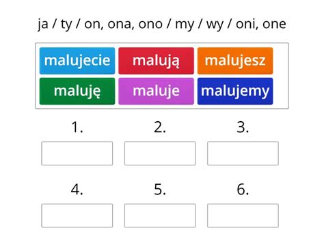 DZ 11 MALOWAĆ Ustaw w kolejności