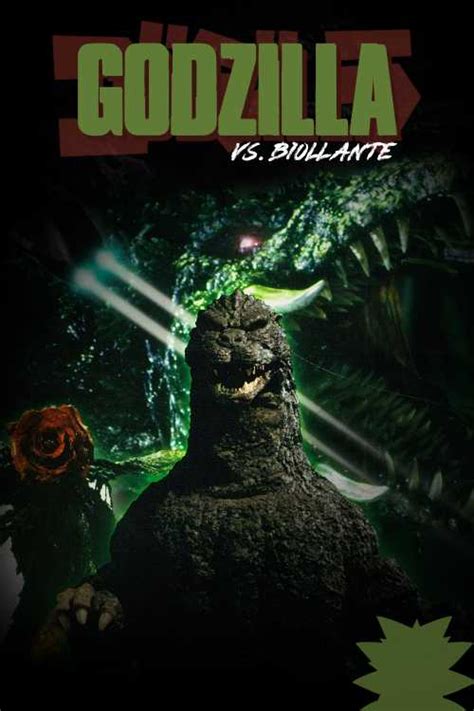 Godzilla Vs Biollante 1989 Blackumbrella The Poster Database Tpdb