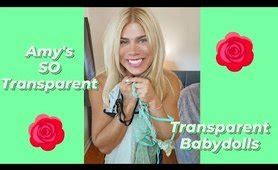 K Transparent Try On With Fine Marie Transparent Tryon K Lace Lingerie Videos Try