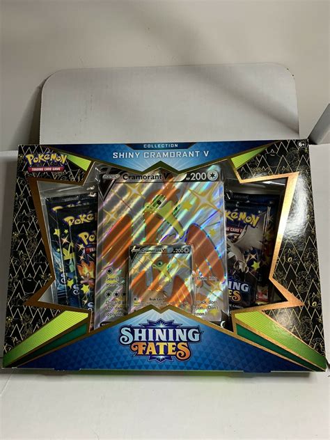 Mavin Pokemon Tcg Shining Fates Shiny Cramorant V Collection Box New