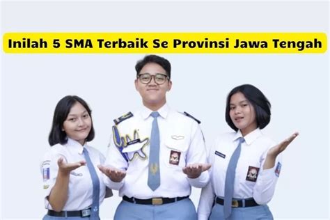 Berhasil Mengukir Namanya Di 5 SMA Terbaik Tingkat Nasional Inilah