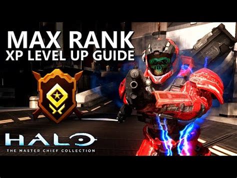 Halo MCC Max Rank Level Up XP Guide YouTube