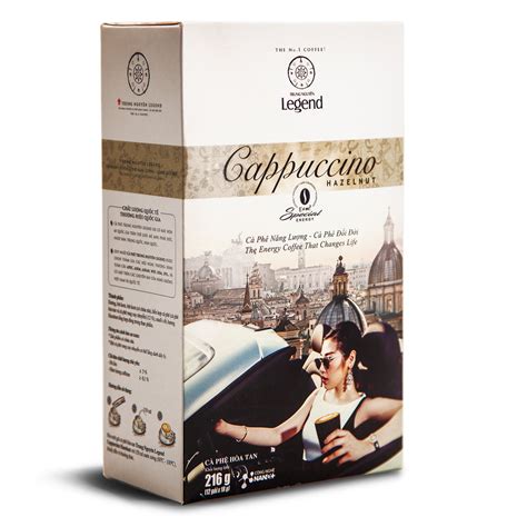 Растворимый кофе Trung Nguyen Legend капучино со вкусом лесного ореха ...
