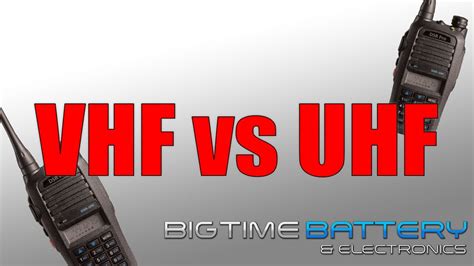 VHF Vs UHF What S The Difference YouTube