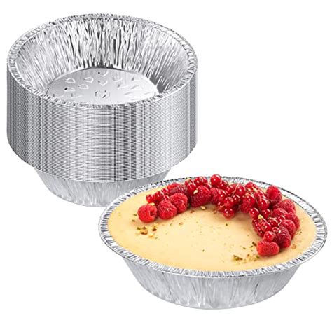 Nocry Lot De Moules Tarte Jetables En Aluminium De Cm