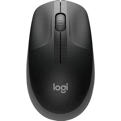 Logitech M190 Full Sized Wireless Mouse Charcoal