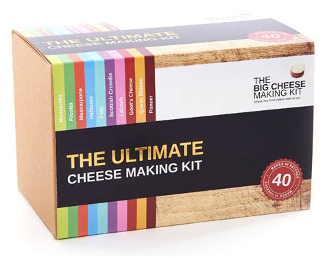 The Ultimate Cheese Making Kit The Big Cheese Making Kit