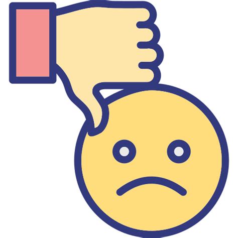 bad generic color lineal color icon