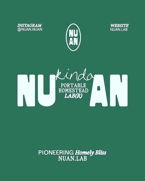 Visual Identity By Ofnuances Studio Katya Atw For NUAN Portable