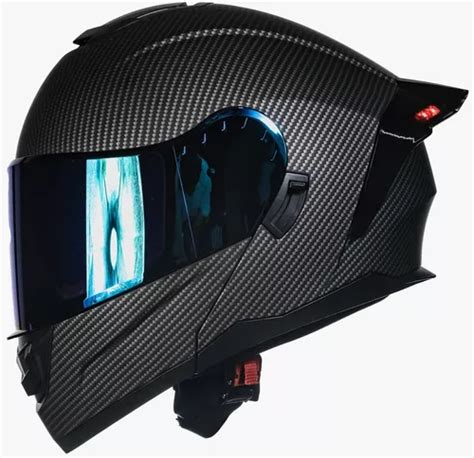 Casco Kov Zero Abatible Con Luz Led Certificado Dot