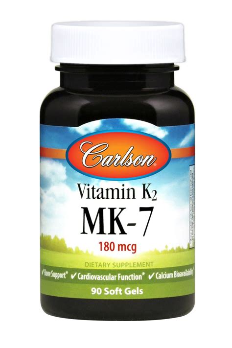 Vitamin K2 Mk 7 180 Mcg