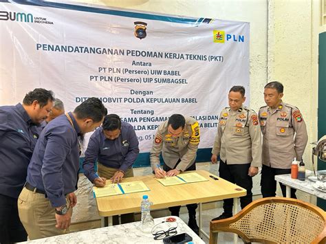 Perkuat Pengamanan Objek Vital Kelistrikan PLN Tandatangani MoU Dengan