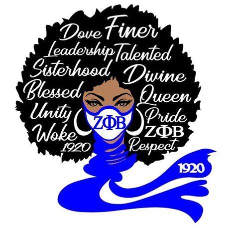 Zeta Phi Beta Lady Cut File Silhouette Cricut Jpeg Svg Dfx Eps Png