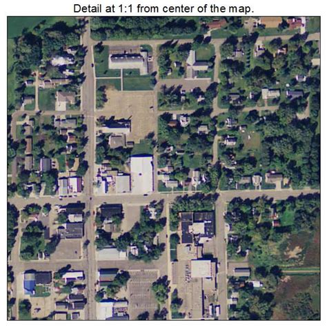 Aerial Photography Map of Eden Valley, MN Minnesota