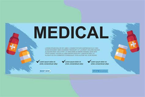 medical banner design template 36131930 Vector Art at Vecteezy