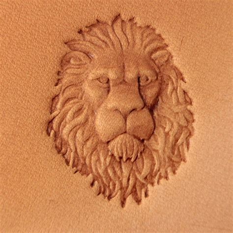 Tools For Leather Crafts Stamp 279 A Lion Etsy Leather Craft