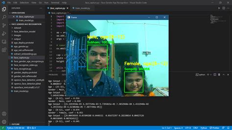 Github Subhamdas Github Opencv Dnn Face Gender Age Recognition In