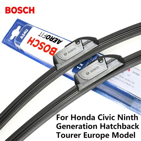 Pieces Set Bosch Wiper Blades For Honda Civic Ninth Generation