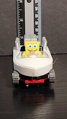 Spongebob Squarepants Hot Rod Boat Pull Back Action Vehicle Toy 2013 EBay