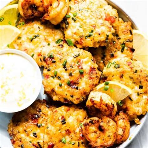 Tender Shrimp Cakes With Lemon Aioli The Endless Meal®