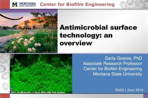 Pdf Antimicrobial Surface Technology An Overview Aatcc