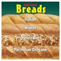 Subway Bread - The breads at subway (Missing Hearty Italian) / myLot