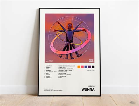 Gunna - Wunna Album Cover Poster | Architeg Prints