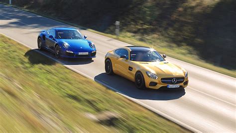 Porsche 911 Turbo Vs Mercedes AMG GT S Exotic Car List