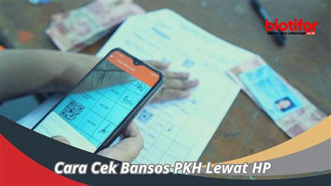 Cara Cek Bansos Pkh Lewat Hp Tutorial Terperinci