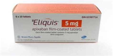 Pfizer Tablets Eliquis 5 Mg Packaging Size 10 Tabs Packaging Type Strips At Best Price In Mumbai