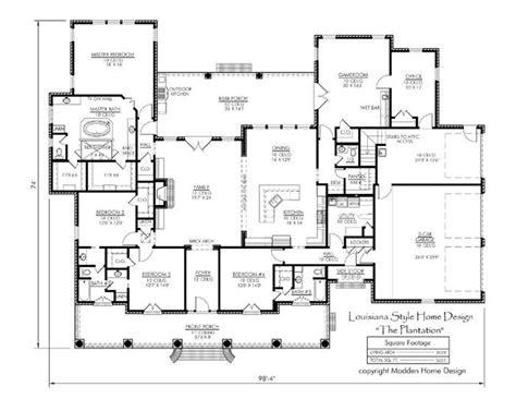 Dream House With Floor Plan