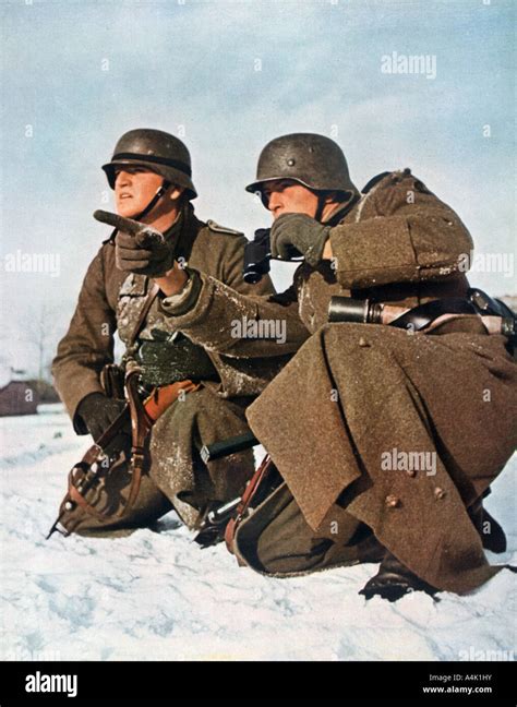 German Soldiers World War Ii 1942 Stock Photo 11067494 Alamy