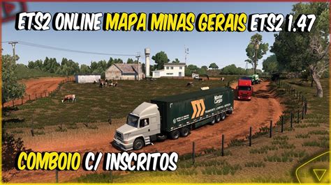 MAPA MINAS GERAIS COMBOIO EURO TRUCK SIMULATOR 2 1 47 MapaMinasETS