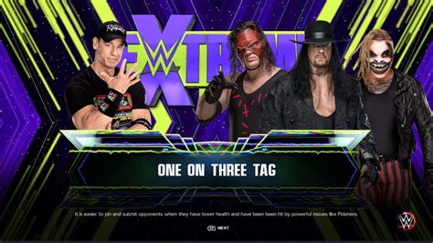 John Cena Vs Undertaker Kane The Fiend 3 On One Handicap Match WWE