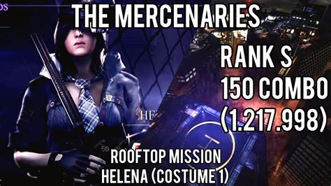 Resident Evil The Mercenaries Rooftop Mission Helena Costume