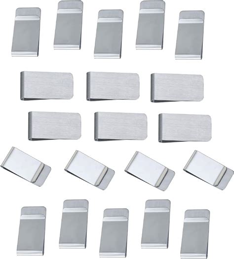 Jgfinds Metal Money Clip Pack Stainless Steel Money Clip