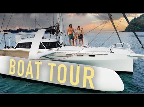 BOAT TOUR: 40ft Rapido Trimaran (& our Future Sailing Plans Revealed ...