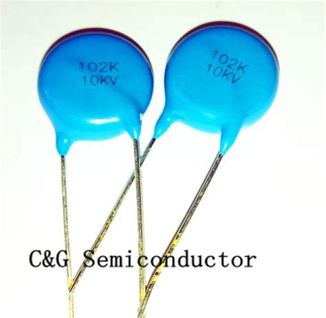 Pcs Kv Pf Nf High Voltage Ceramic Capacitor In Capacitors