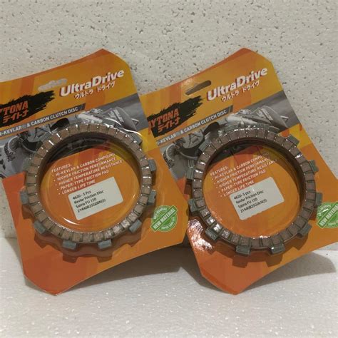 Kampas Kopling Kevlar Friction Disc Daytona Racing PNP Untuk Motor