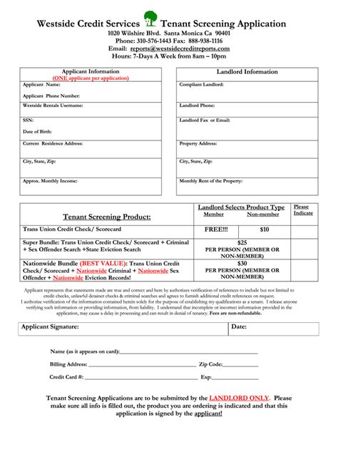 Tenant Pre Screening Form Pdf Edit And Share Airslate Signnow