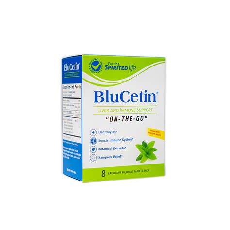 Blucetin On The Go Liver Health And Immune Support