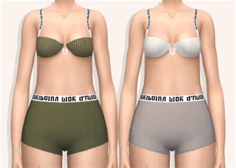 Sims 4 Cc Finds Cc Fashion Korean Fashion Underwear Set Womens Underwear Sims 4 Mm Cc Best